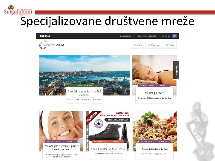 Specijalizovane društvene mreže 