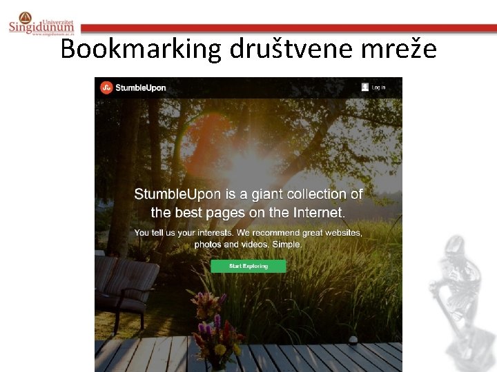 Bookmarking društvene mreže 