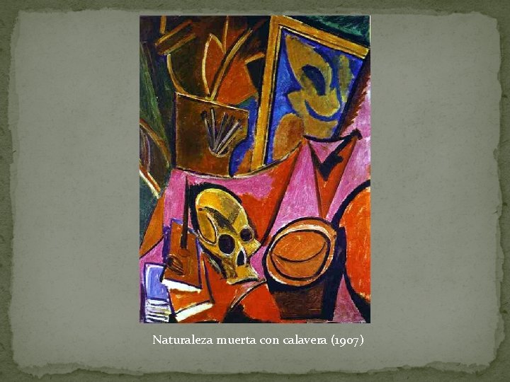 Naturaleza muerta con calavera (1907) 