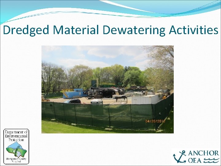 Dredged Material Dewatering Activities 