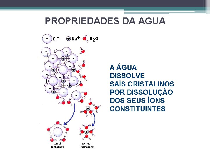 PROPRIEDADES DA AGUA 