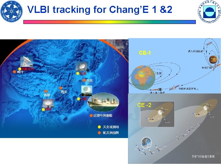VLBI tracking for Chang’E 1 &2 CE-1 CE -2 