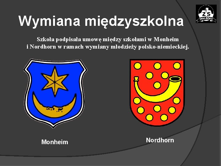 Wymiana międzyszkolna Szkoła podpisała umowę między szkołami w Monheim i Nordhorn w ramach wymiany