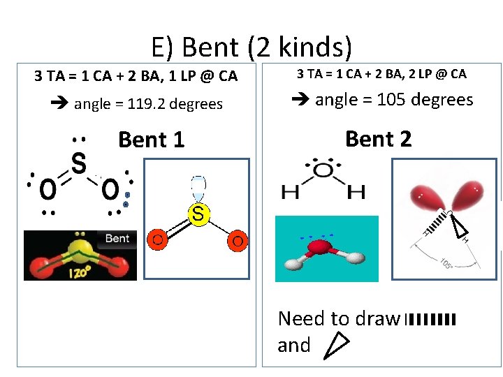E) Bent (2 kinds) 3 TA = 1 CA + 2 BA, 1 LP