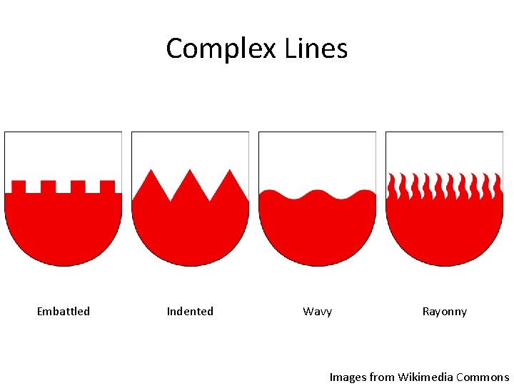 Complex Lines Embattled Indented Wavy Rayonny Images from Wikimedia Commons 