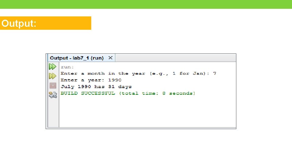 Output: 