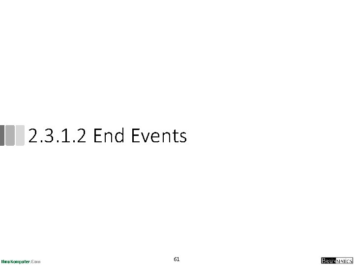 2. 3. 1. 2 End Events 61 2. 3. 1. 2 End Events 61