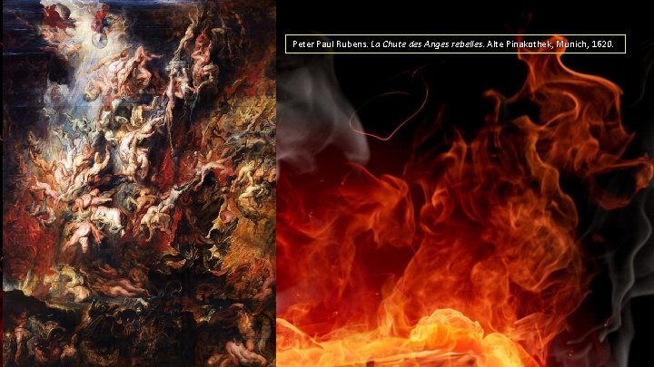 Peter Paul Rubens. La Chute des Anges rebelles. Alte Pinakothek, Munich, 1620. 