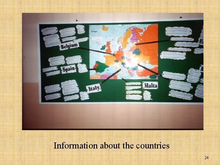 Information about the countries 24 