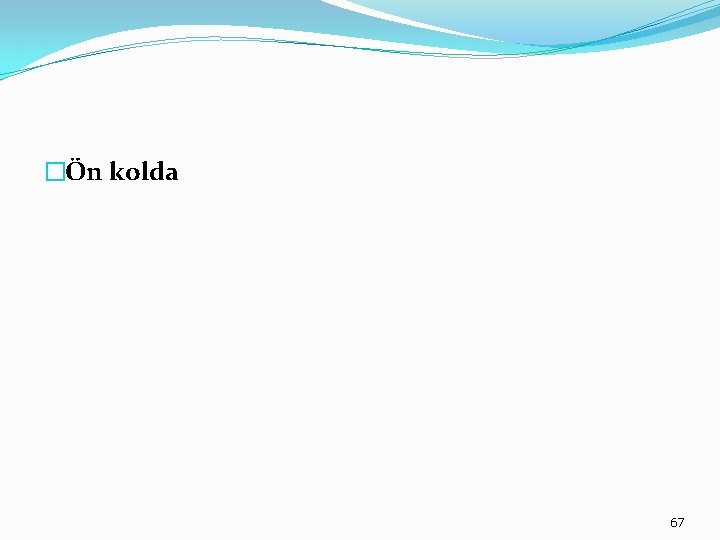 �Ön kolda 67 