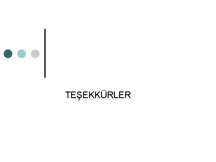 TEŞEKKÜRLER 