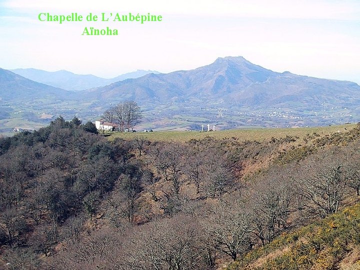 Chapelle de L’Aubépine Aïnoha 