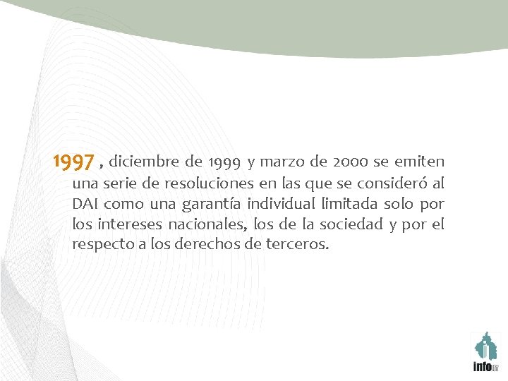 1997 , diciembre de 1999 y marzo de 2000 se emiten una serie de