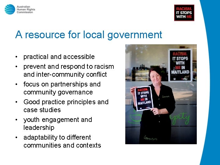 A resource for local government • practical and accessible • prevent and respond to