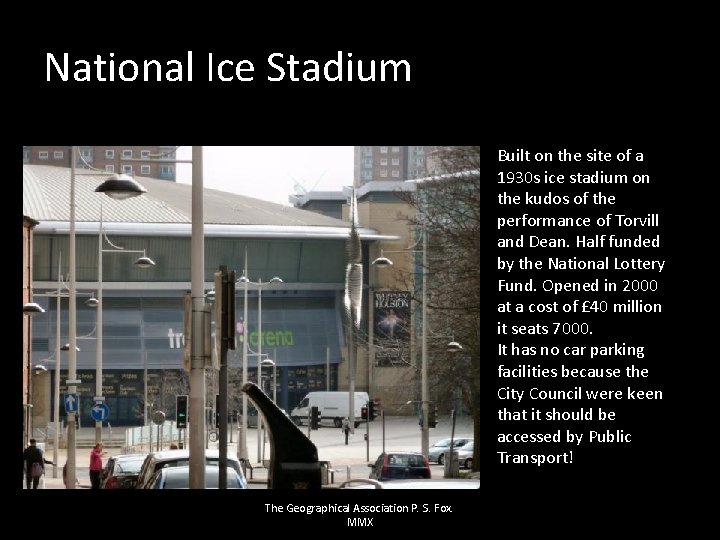 National Ice Stadium Built on the site of a 1930 s ice stadium on
