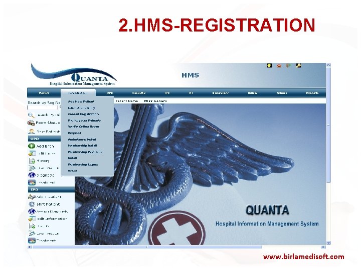  2. HMS-REGISTRATION www. birlamedisoft. com 