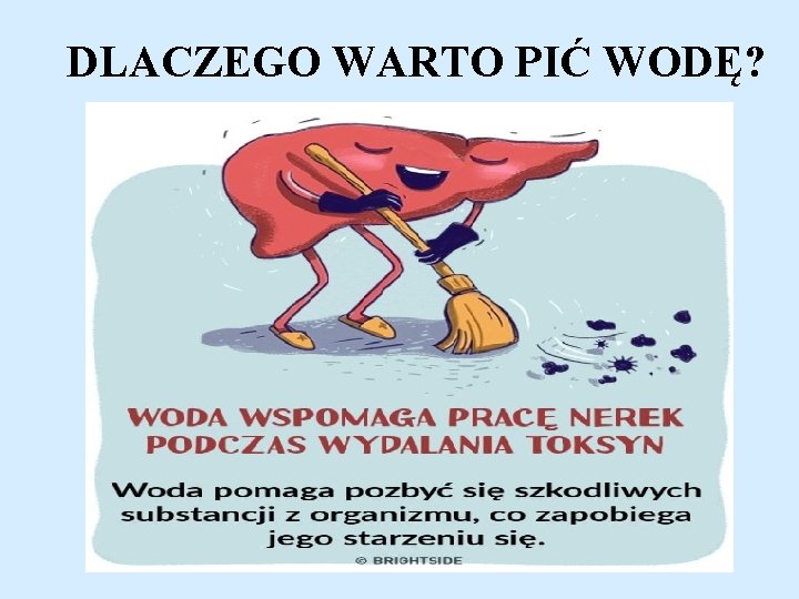 DLACZEGO WARTO PIĆ WODĘ? 