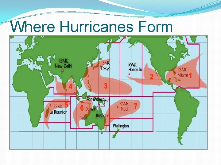 Where Hurricanes Form 