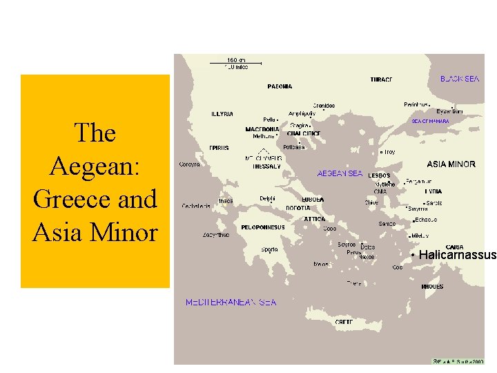 The Aegean: Greece and Asia Minor • Halicarnassus 