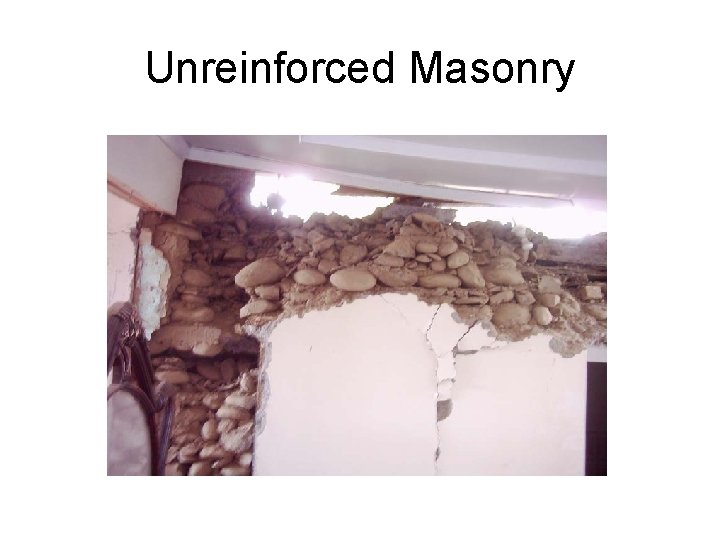 Unreinforced Masonry 