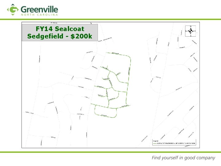 FY 14 Sealcoat Sedgefield - $200 k 