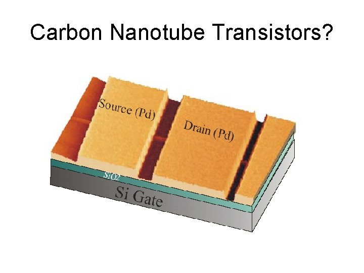 Carbon Nanotube Transistors? 