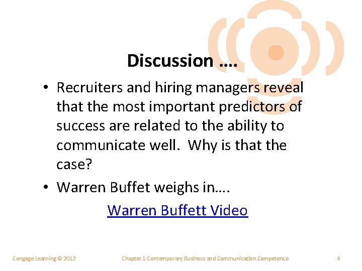 Discussion …. • Recruiters and hiring managers reveal that the most important predictors of