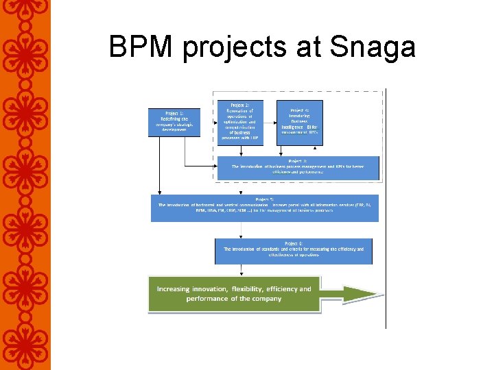 BPM projects at Snaga 