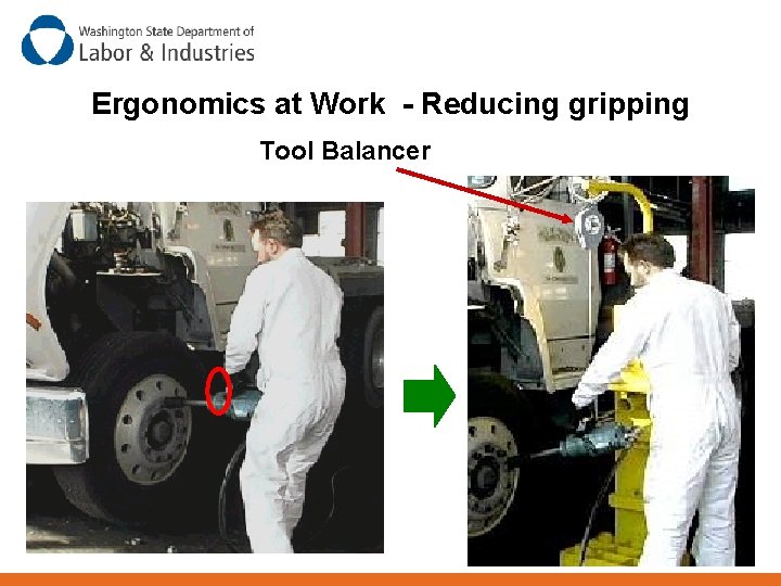 Ergonomics at Work - Reducing gripping Tool Balancer 