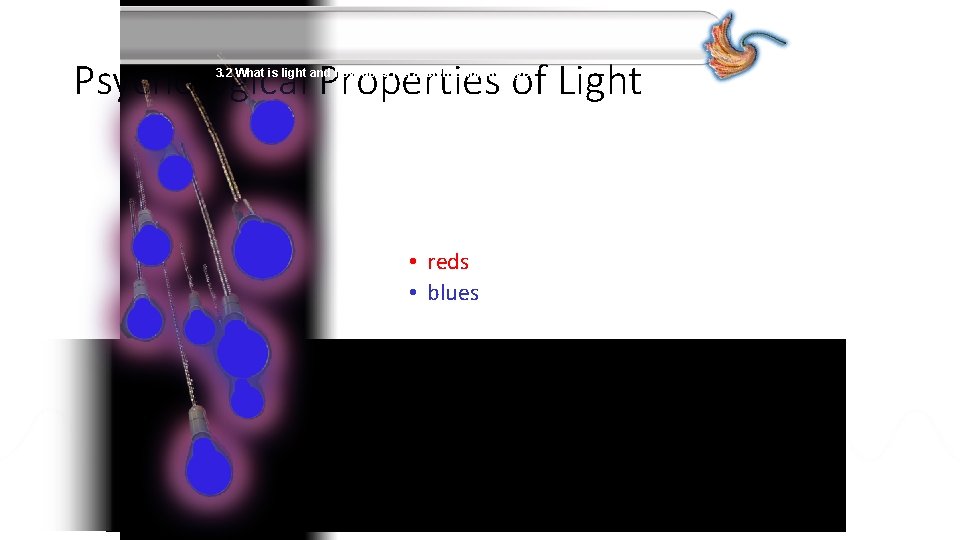Psychological Properties of Light 3. 2 What is light and how does it travel