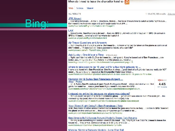Bing: 