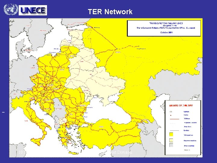 TER Network 10 September 2020 UNECE Transport Division 20 