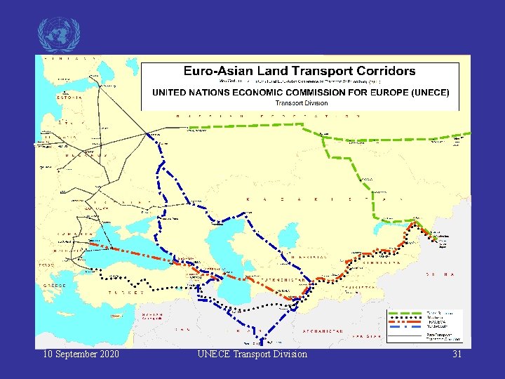 10 September 2020 UNECE Transport Division 31 