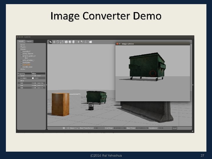 Image Converter Demo (C)2016 Roi Yehoshua 27 