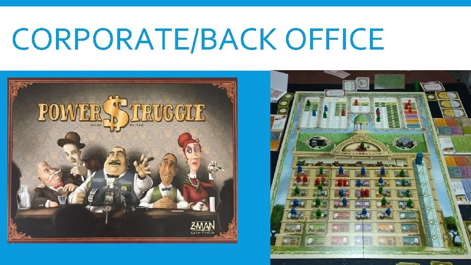 CORPORATE/BACK OFFICE 