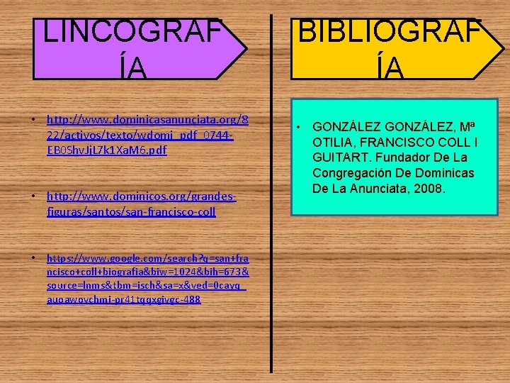 LINCOGRAF ÍA • http: //www. dominicasanunciata. org/8 22/activos/texto/wdomi_pdf_0744 EB 0 Shv. Jj. L 7