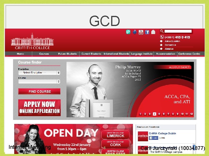 GCD Internet Marketing 6 Carli Jurczynski (10034877) 