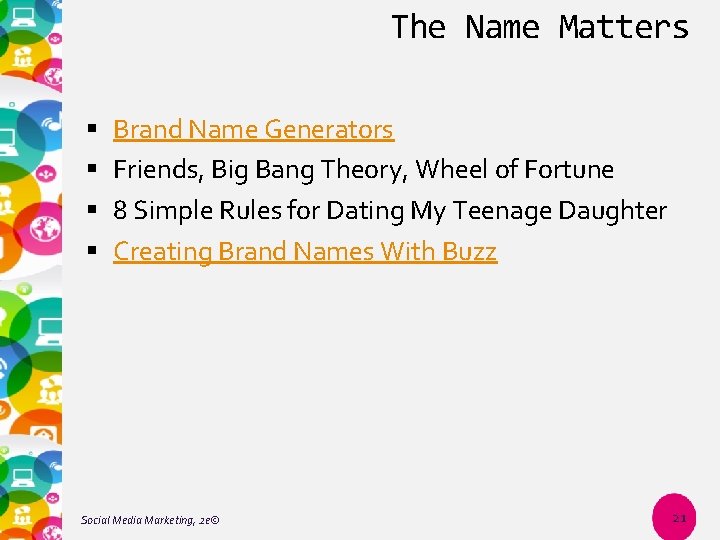 The Name Matters Brand Name Generators Friends, Big Bang Theory, Wheel of Fortune 8