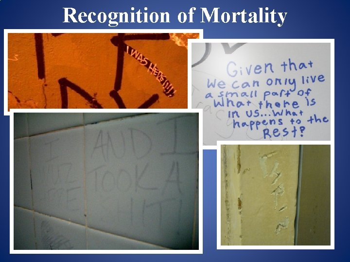 Recognition of Mortality 