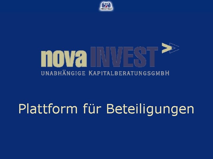 Plattform für Beteiligungen 