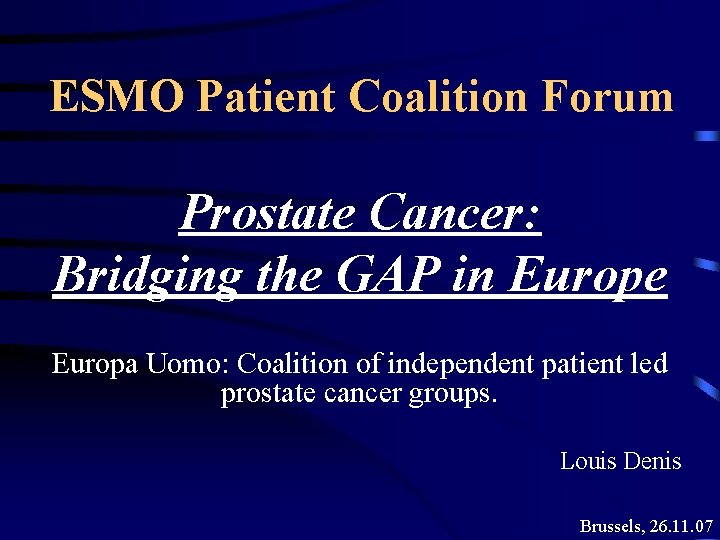 prostate cancer forum