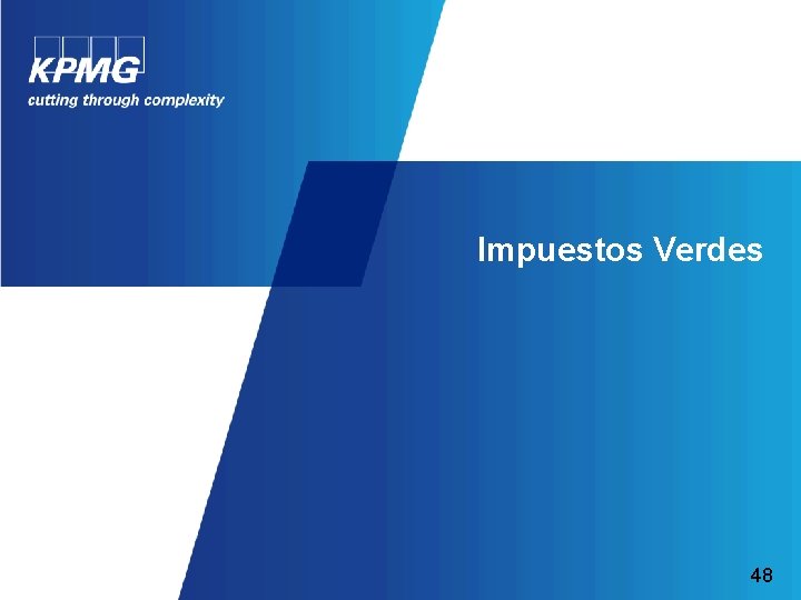 Impuestos Verdes 48 