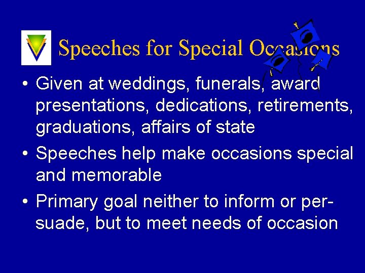 Speaking on Special Occasions The Art of Public