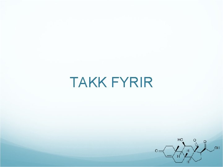 TAKK FYRIR 