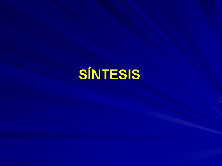 SÍNTESIS 