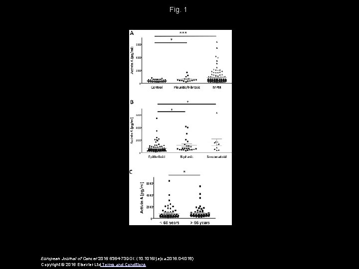Fig. 1 European Journal of Cancer 2016 6364 -73 DOI: (10. 1016/j. ejca. 2016.