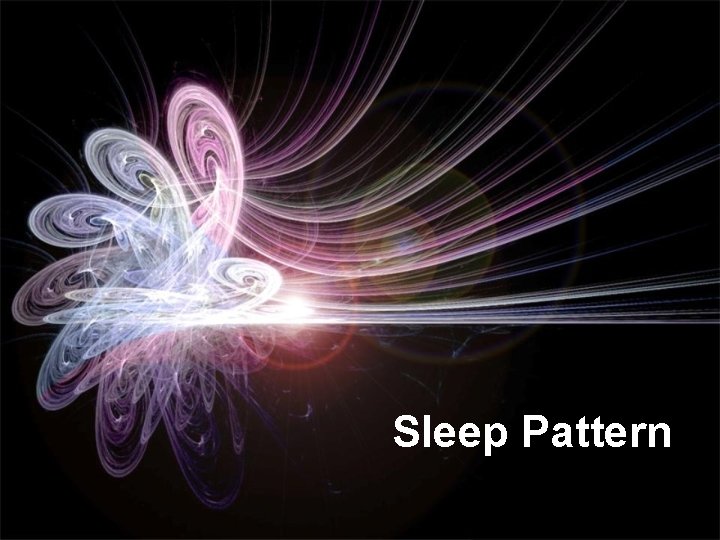 Sleep Pattern 