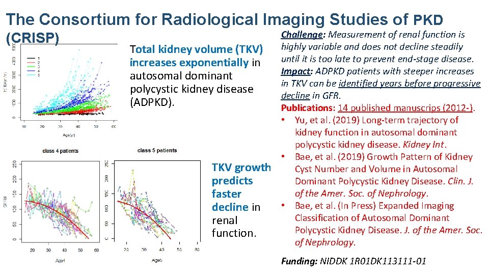 The Consortium for Radiological Imaging Studies of PKD (CRISP) Total kidney volume (TKV) increases