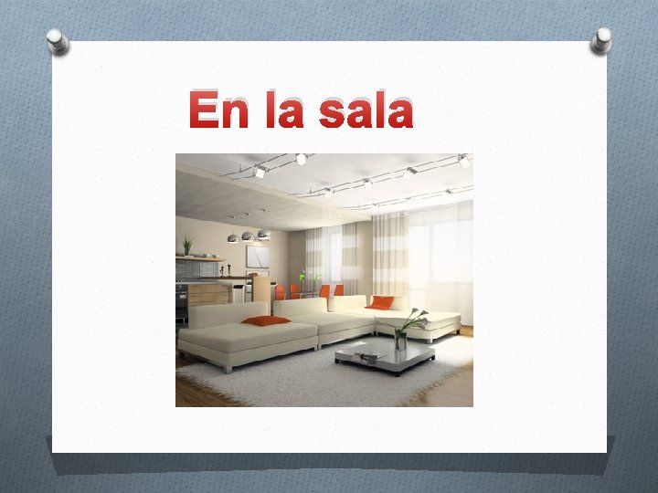 En la sala 