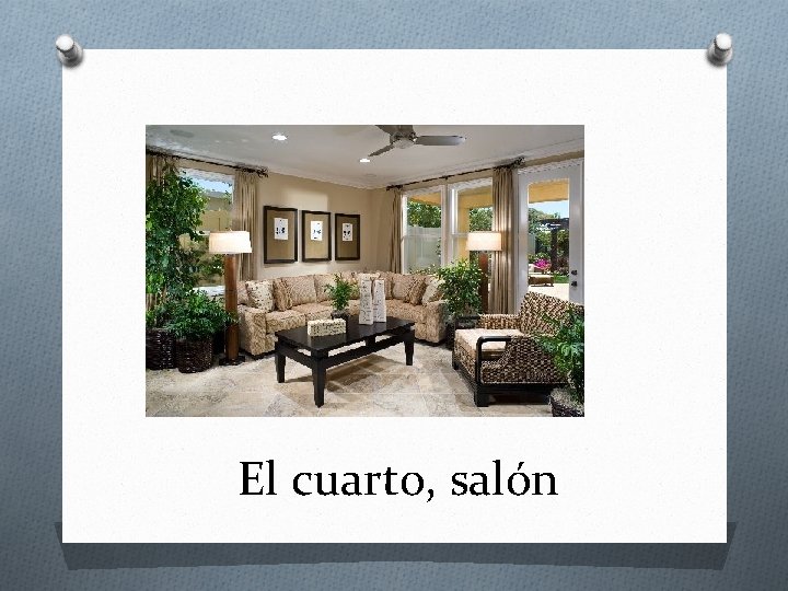 El cuarto, salón 